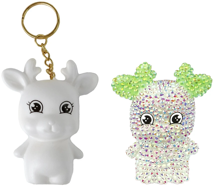 Lean Toys Deimantinis kūrybinis rinkinys su elnio pakabuku