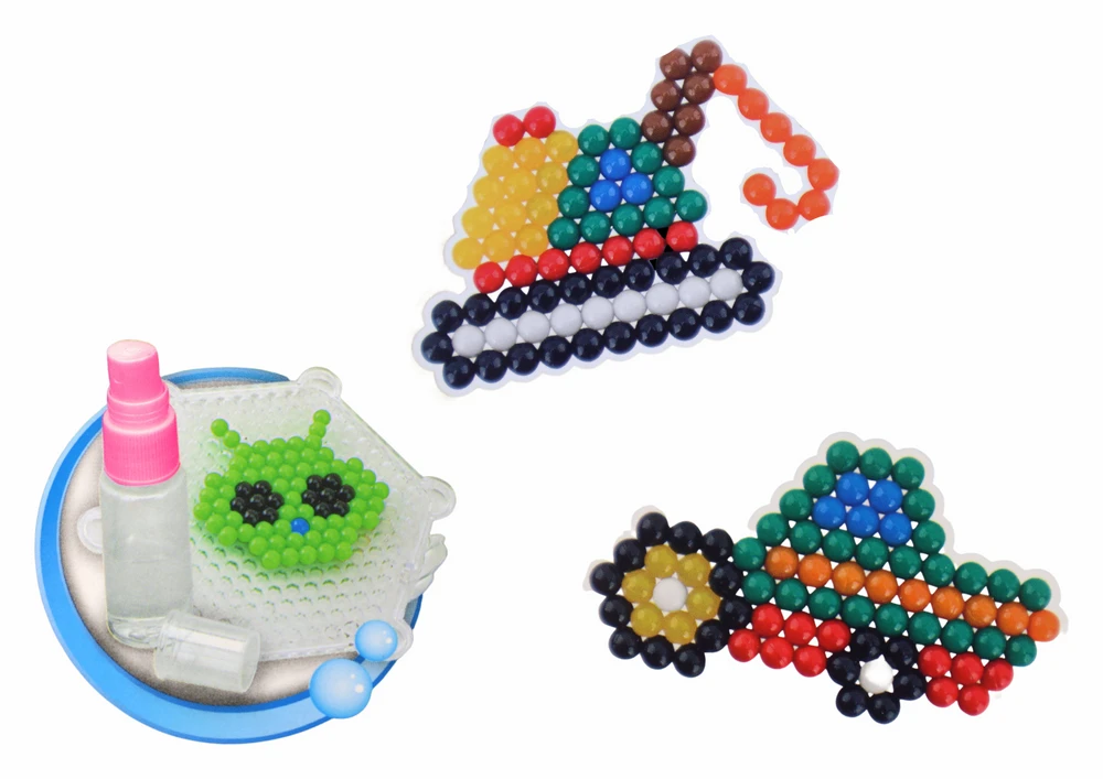 Lean Toys Karoliukų rinkinys su vandens purkštuvu ir aksesuarais LeanToys