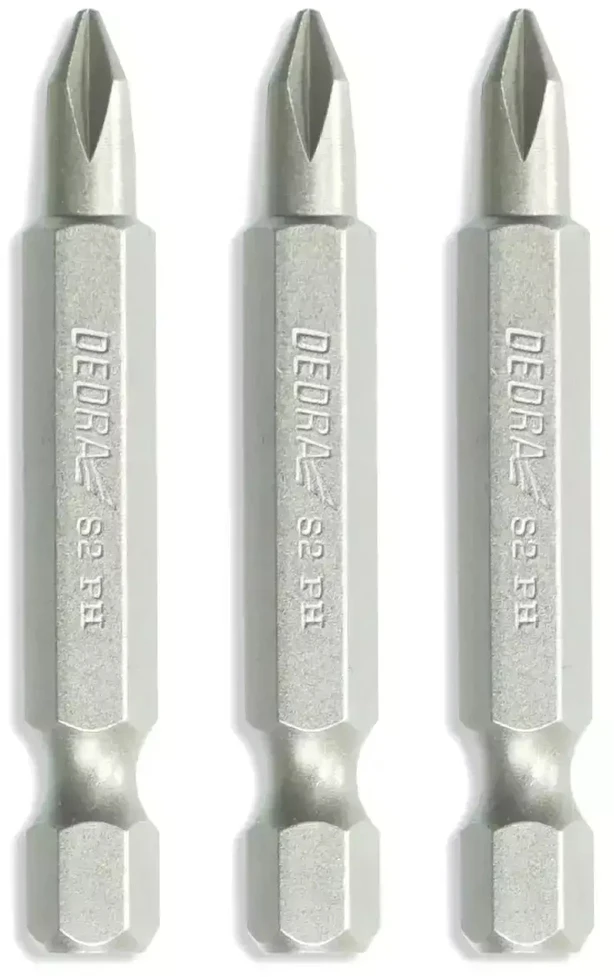 Dedra Atsuktuvo antgaliu komplektas Phillips PH123x50mm blisteris