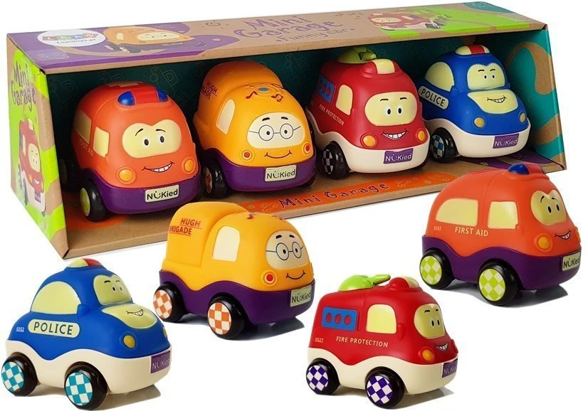 Mašinėlės Lean Toys Mini Garage