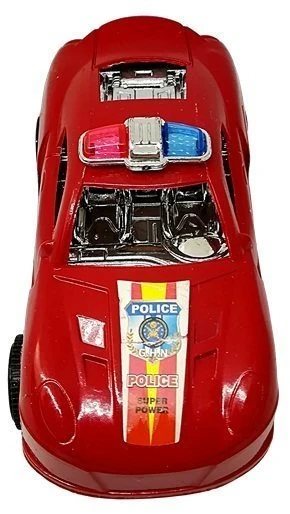 Policijos automobilių rinkinys Lean Toys