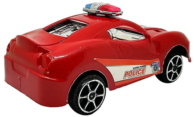 Policijos automobilių rinkinys Lean Toys
