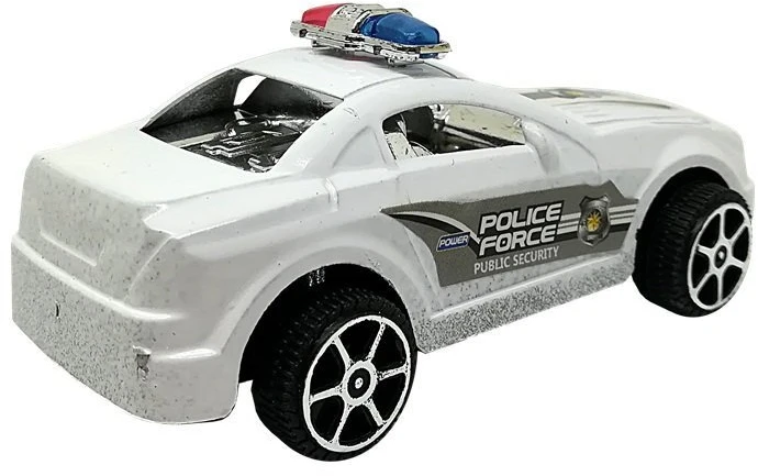 Policijos automobilių rinkinys Lean Toys