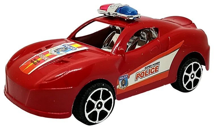 Policijos automobilių rinkinys Lean Toys