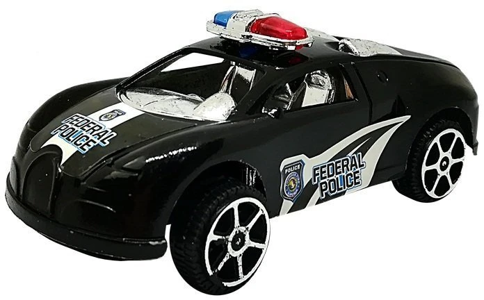Policijos automobilių rinkinys Lean Toys