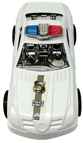 Policijos automobilių rinkinys Lean Toys