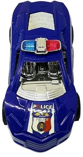 Policijos automobilių rinkinys Lean Toys
