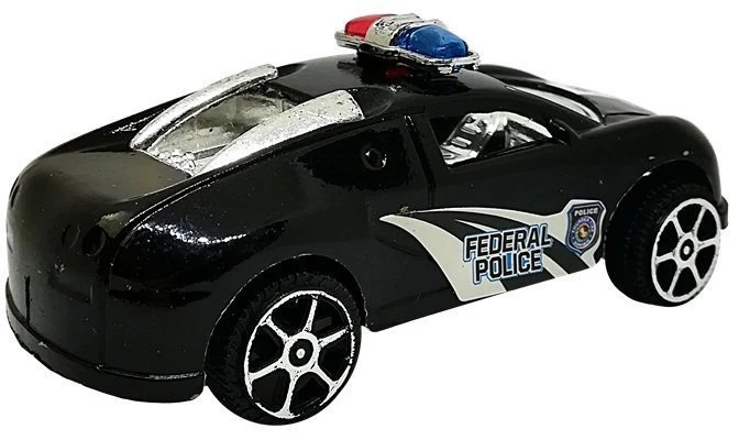 Policijos automobilių rinkinys Lean Toys