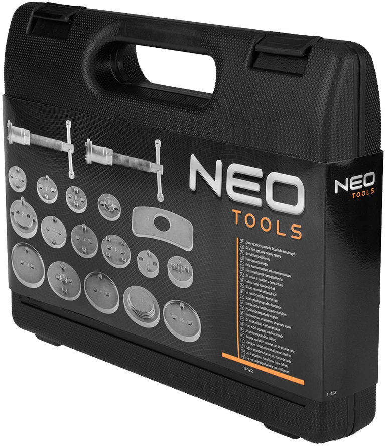 Neo Tools Rankinių stabdžių apkabų separatorių rinkinys, 18 dalių