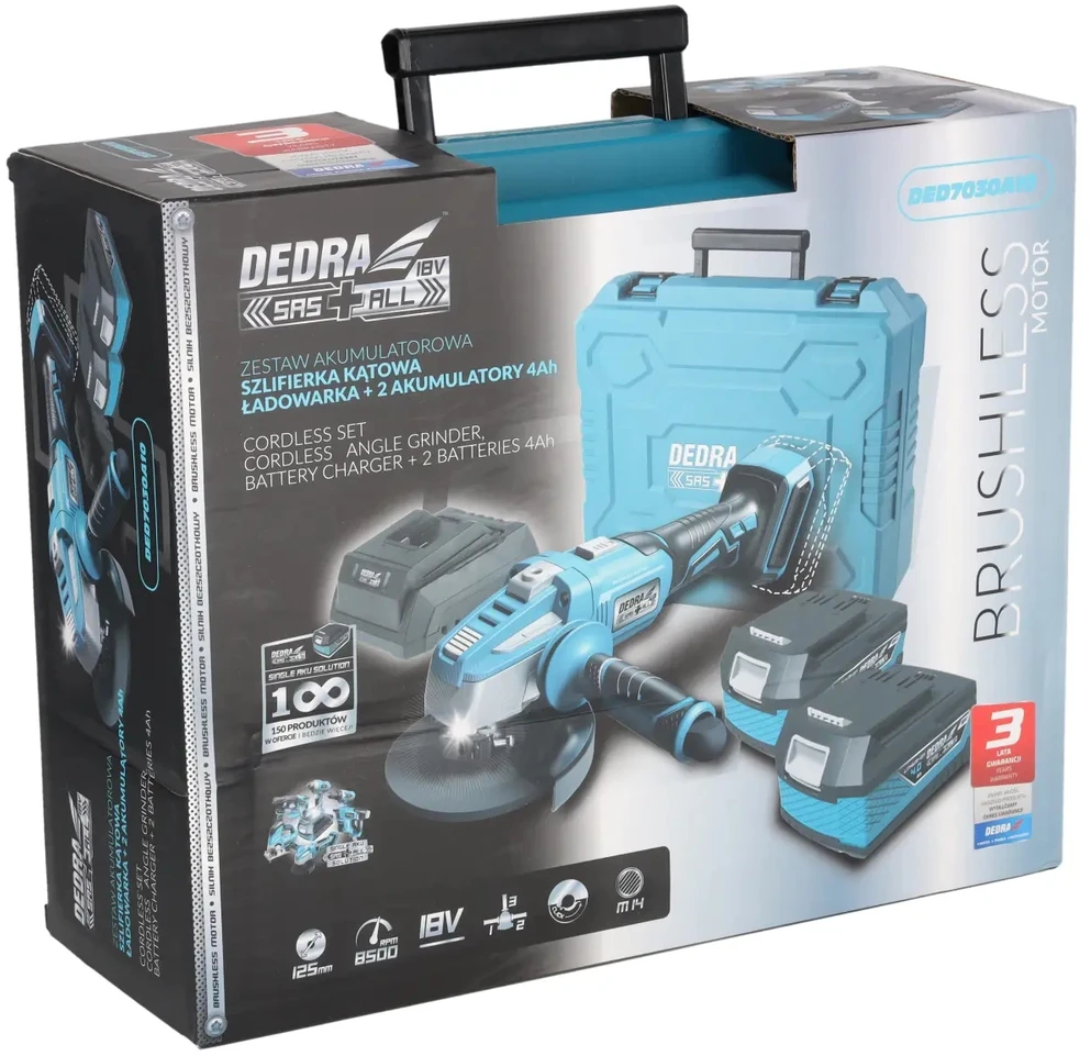 Dedra Rinkinys Rinkinys ded7151+2xded7034+ded7038