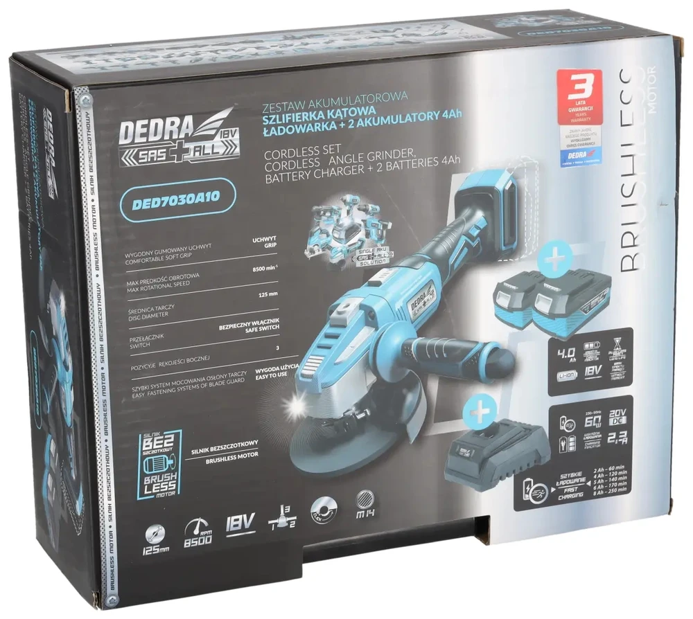 Dedra Rinkinys Rinkinys ded7151+2xded7034+ded7038