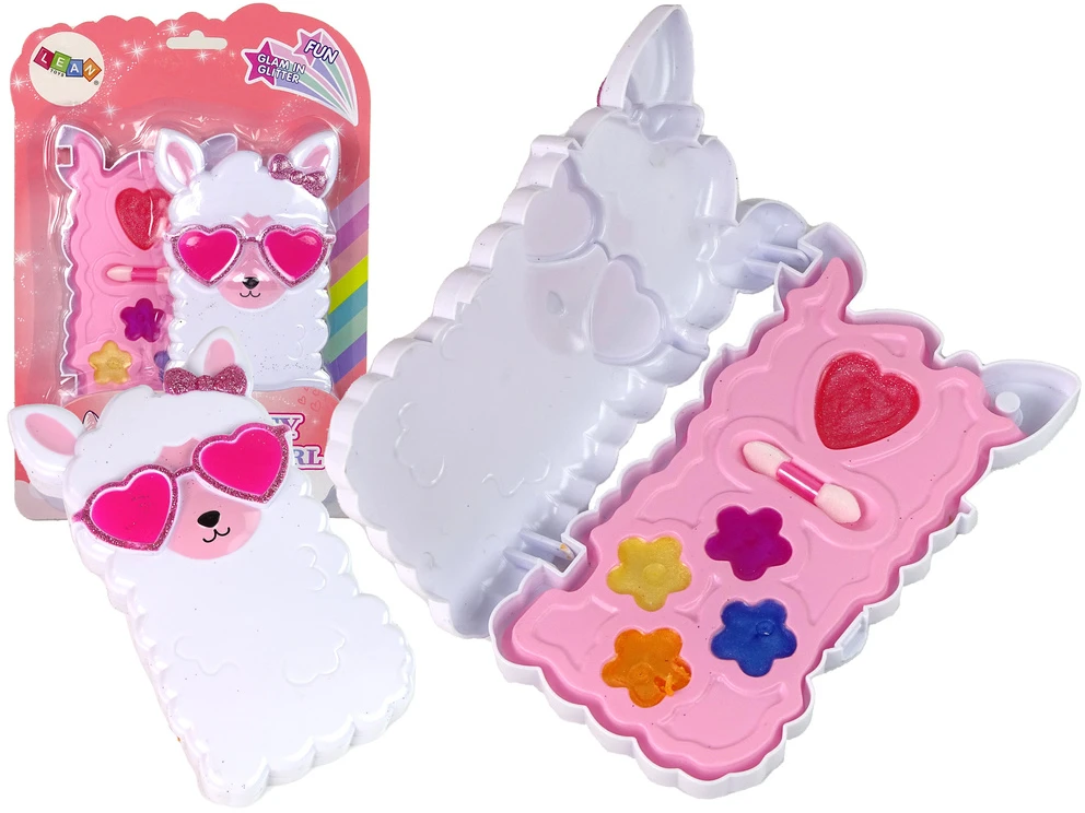 Lean Toys Grožio rinkinys vaikams LeanToys Rožinė Lama, 1 vnt.