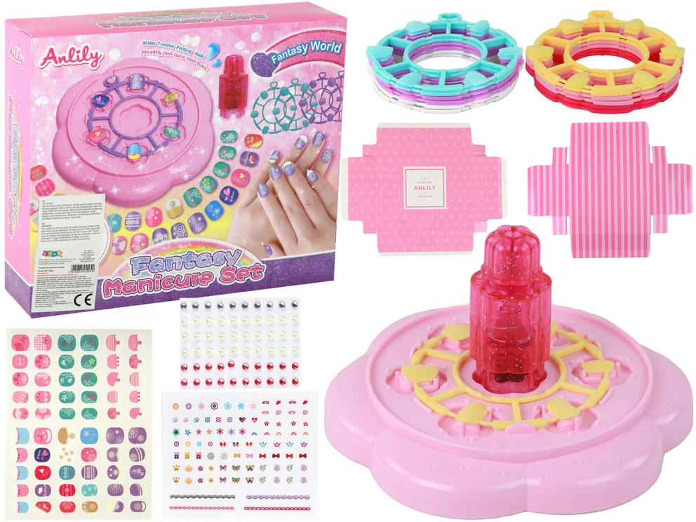 Lean Toys Nagų priežiūros rinkinys vaikams Anlily Nail Set, 1 vnt.