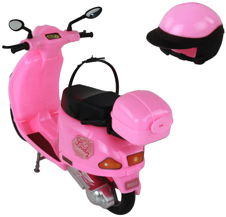 Lėlė su motoroleriu Lean toys