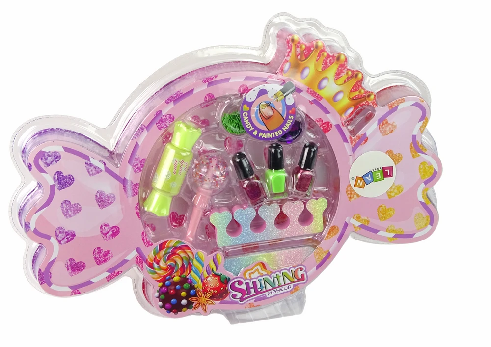 Zestaw Vaikiškas pedikiūro rinkinys Lean Toys, 9 d.