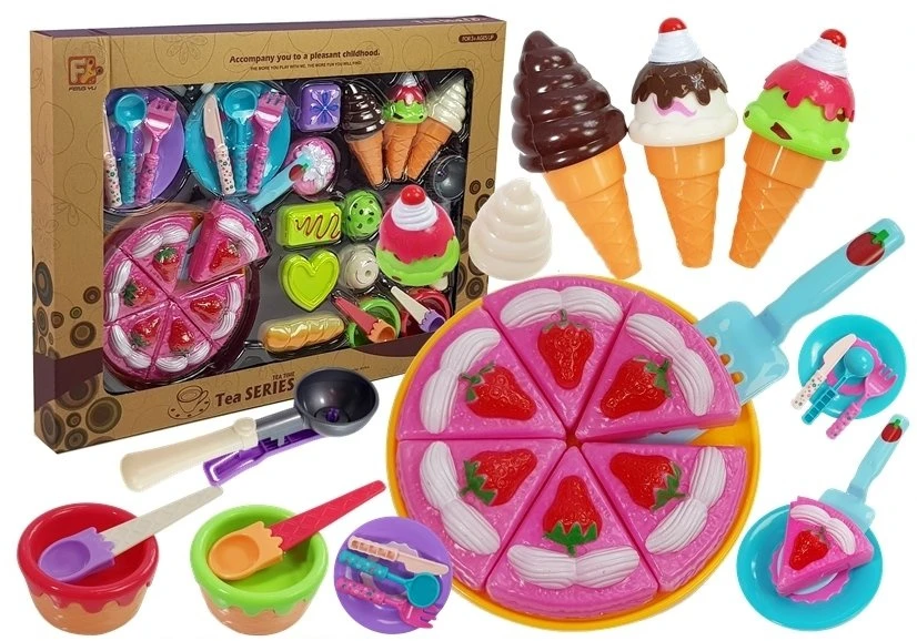 Žaislų rinkinys Lean Toys desertams ir ledams gaminti