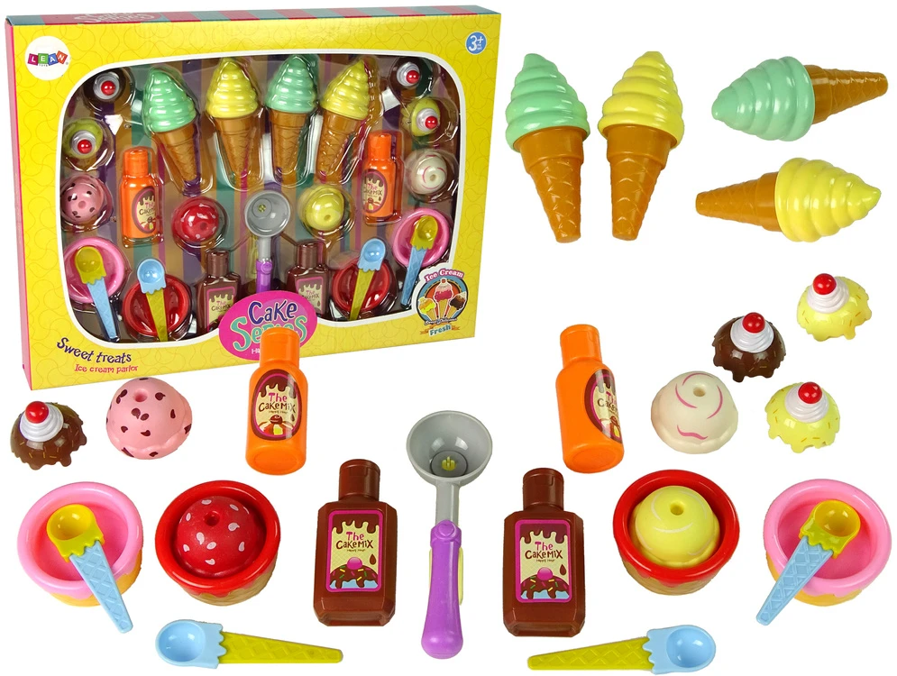 Žaislų desertų rinkinys vaikams Lean Toys