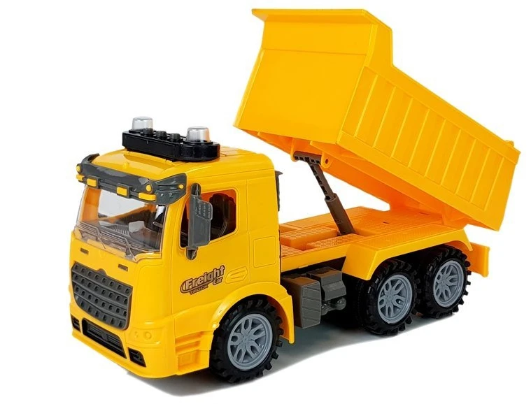 Statybinė transporto priemonė su priedais Lean Toys