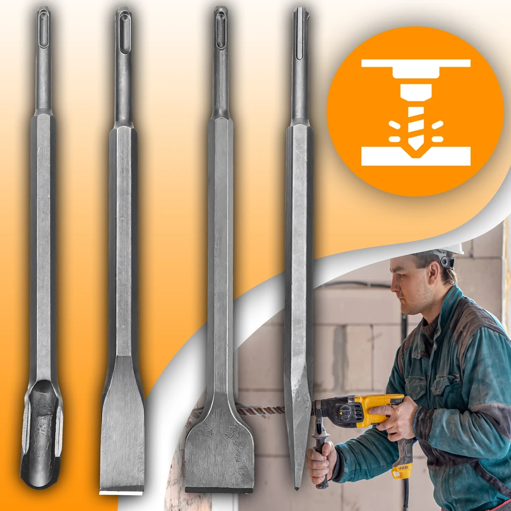 Zestaw Kaltų rinkinys HandyTools, 4 vnt.