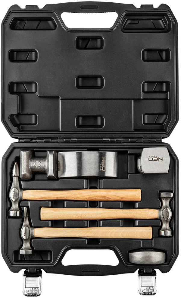 Neo Tools Rinkinys Skardos plaktukų rinkinys, 7 vnt.