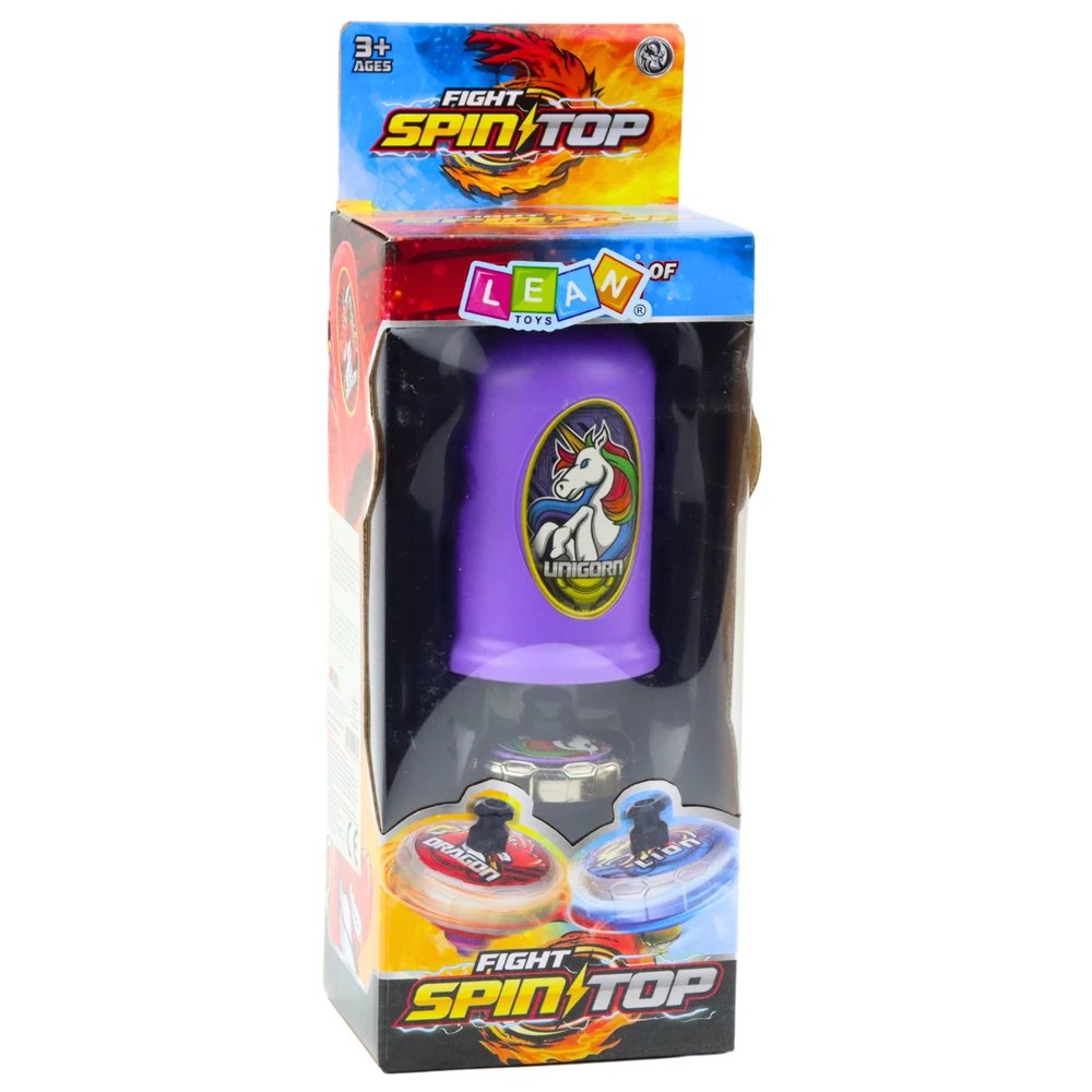Lean Toys Vienaragio Žaislas su Paleidikliu, Violetinis