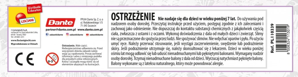 Lisciani Rinkinys „Slumi“ mokslo rinkinys – minkšta laboratorija