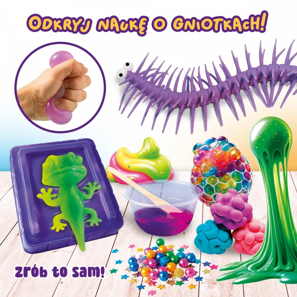 Lisciani Rinkinys „Slumi“ mokslo rinkinys – minkšta laboratorija