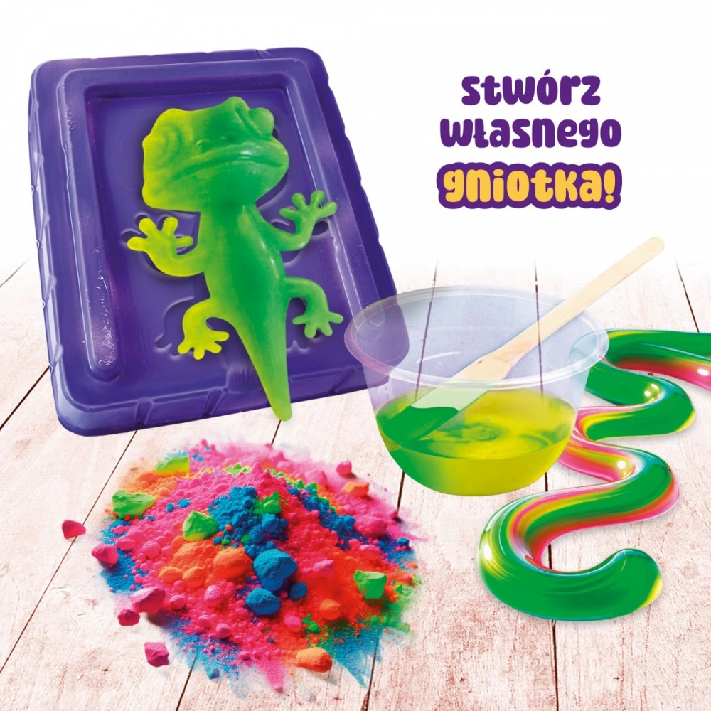 Lisciani Rinkinys „Slumi“ mokslo rinkinys – minkštas chameleonas