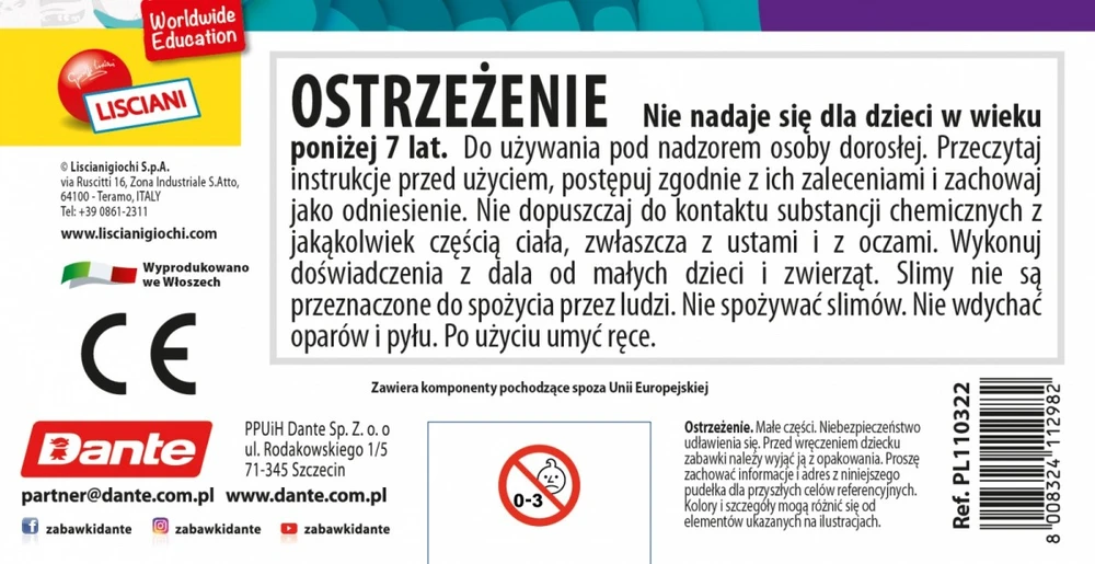 Lisciani Rinkinys „Slumi“ mokslo rinkinys – minkštas aksolotlis
