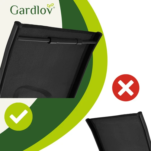 Sodo kėdžių komplektas - 4 dalys Gardlov