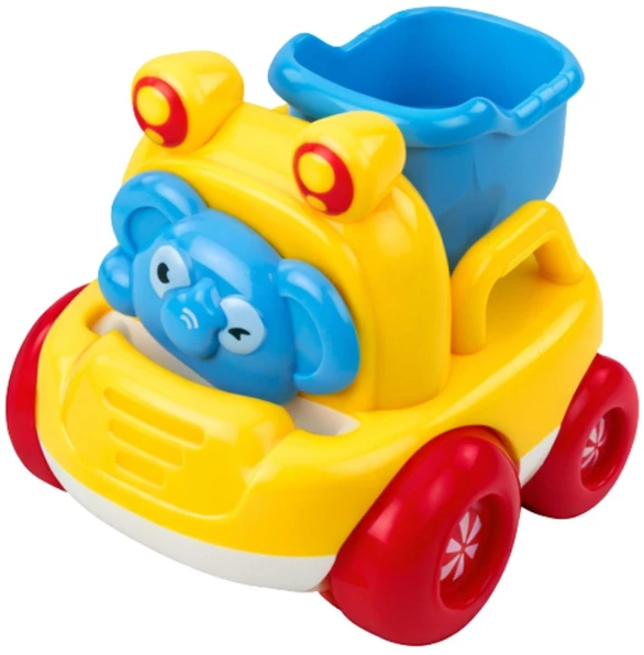 Lean Toys Žaisliniai statybiniai automobiliai vaikams 3 vnt.