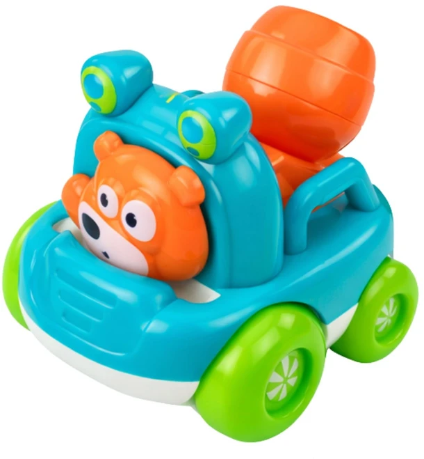 Lean Toys Žaisliniai statybiniai automobiliai vaikams 3 vnt.