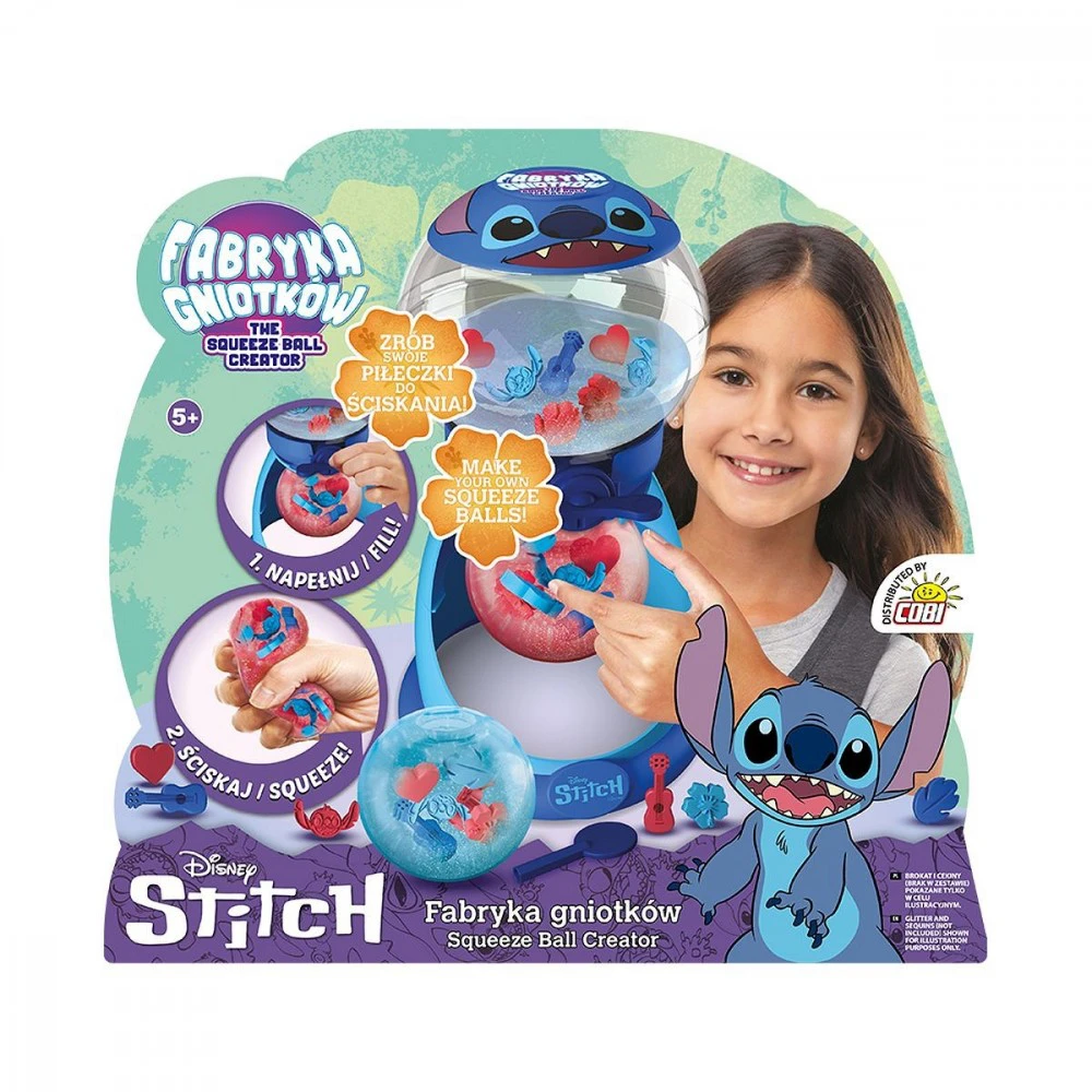 Zestaw Rinkinys „Squeez Ball Factory“ rinkinys – dygsniuotas