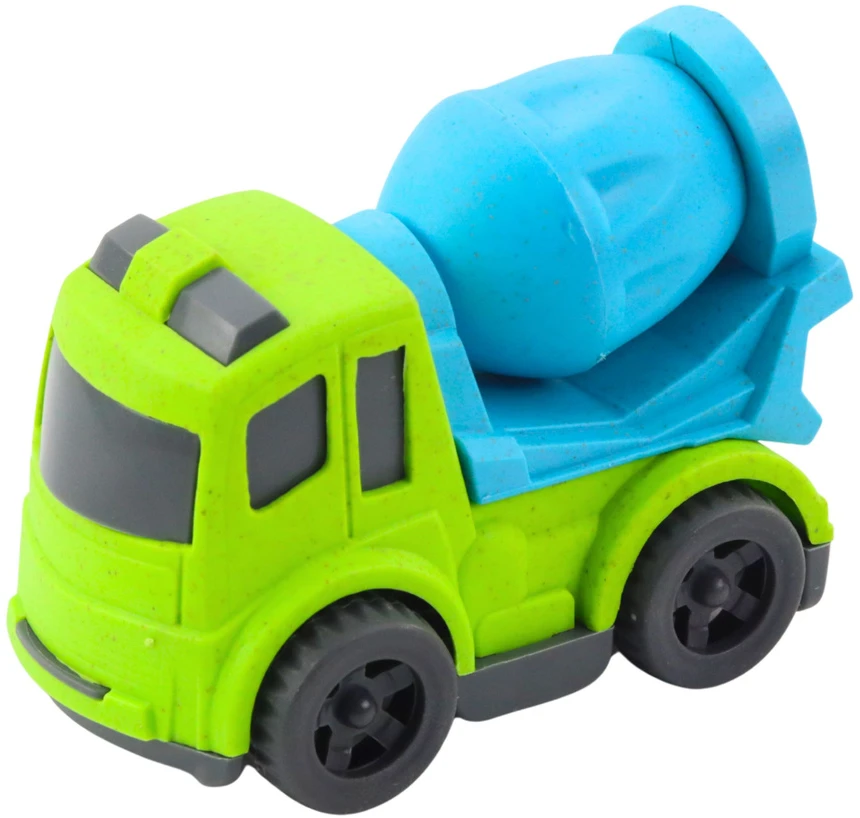 Lean Toys Statybinių mašinų rinkinys: betono maišyklė ir sunkvežimis