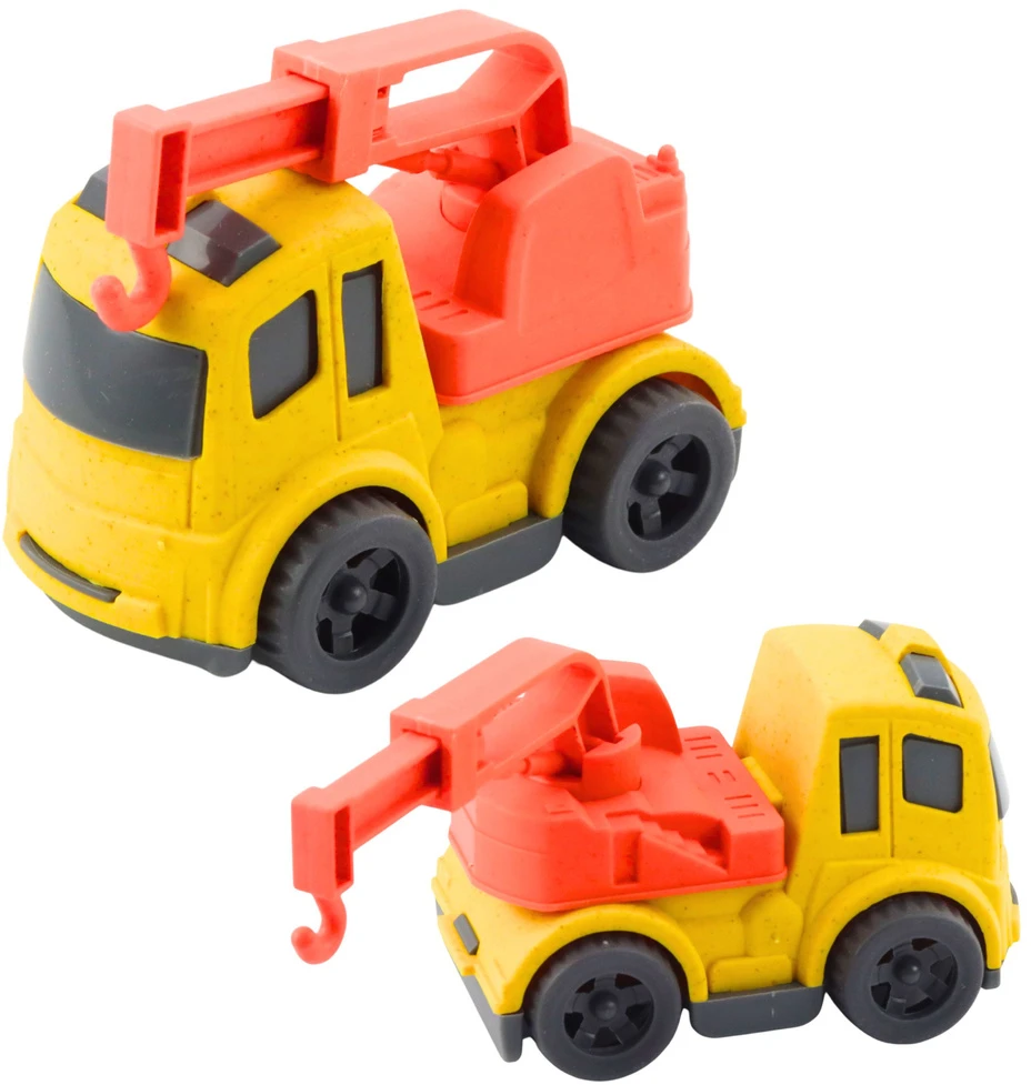 Lean Toys Statybinių mašinų rinkinys: betono maišyklė ir sunkvežimis