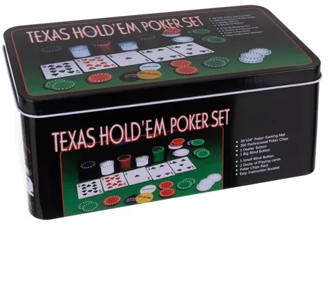 Zestaw Pokeris Texas Rinkinys