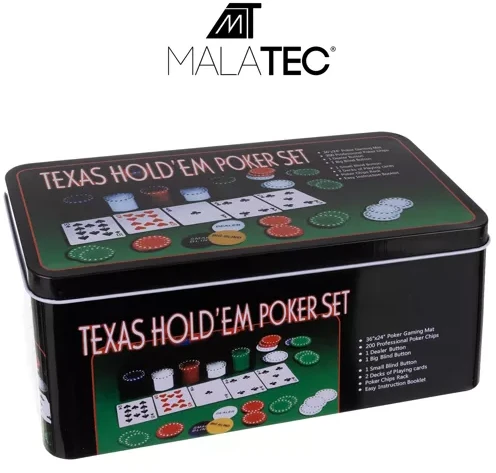 Zestaw Pokeris Texas Rinkinys
