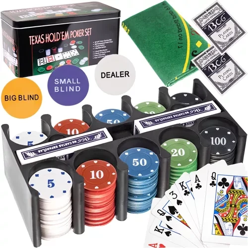 Zestaw Pokeris Texas Rinkinys