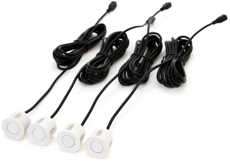 Amio Parkavimo pagalbos sistema TFT01 4,3" su CAM-402 LED kamera, 4 balti jutikliai