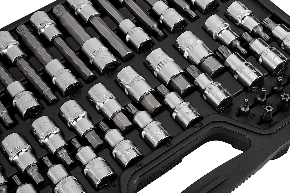 Neo Tools Antgalių rinkinys Neo Torx, 49 vnt