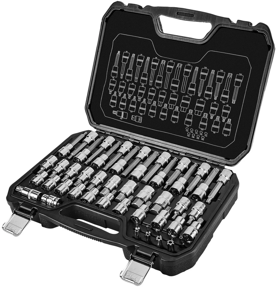 Neo Tools Antgalių rinkinys Neo Torx, 49 vnt