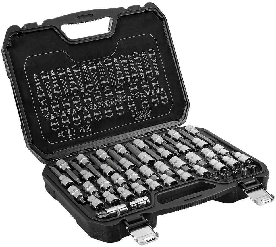 Neo Tools Antgalių rinkinys Neo Torx, 49 vnt