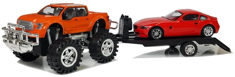 Lean Toys Automobilių komplektas Monster Truck, 58 cm