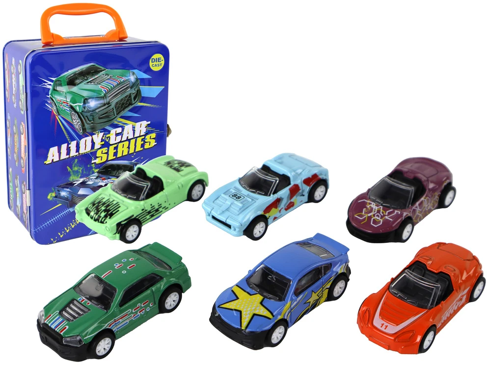 Lean Toys Automobilių rinkinys LeanToys, 6 vnt
