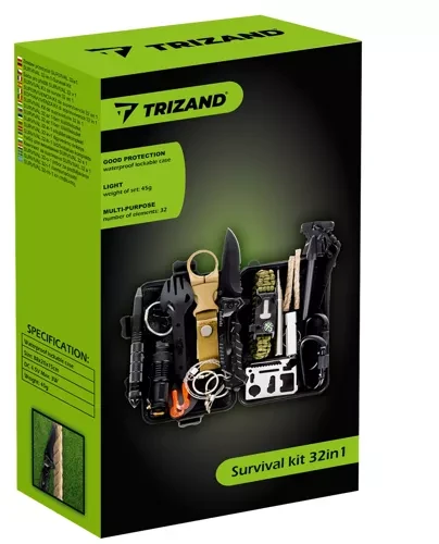 Trizand Išgyvenimo rinkinys SURVIVAL 32in1