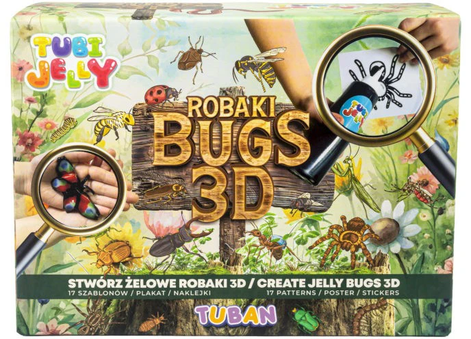 Tuban Tubi Jelly rinkinys - Vabzdžiai