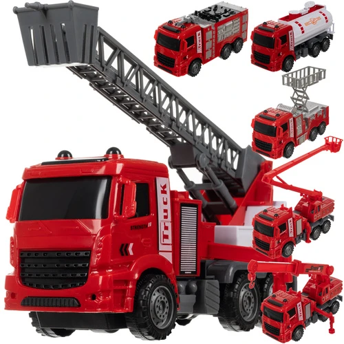 Iso Trade Fire brigade car set 26305