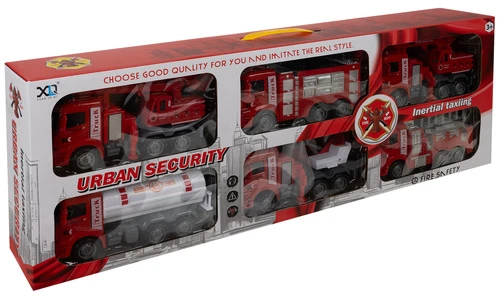 Iso Trade Fire brigade car set 26305