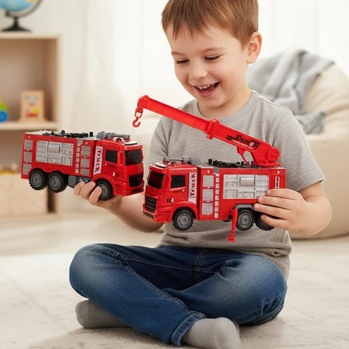 Iso Trade Fire brigade car set 26305