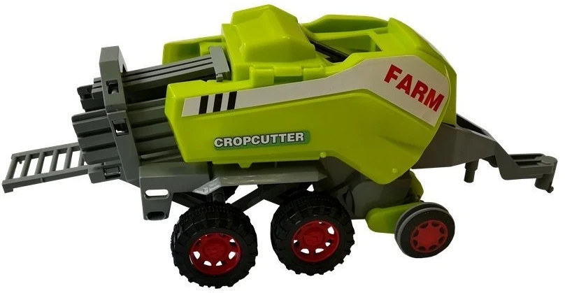 Lean Toys Ūkininko transporto priemonių rinkinys – traktorius su priedais